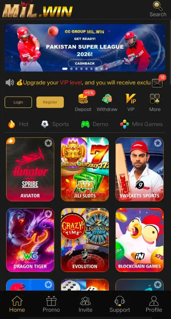 MILWIN Game APK