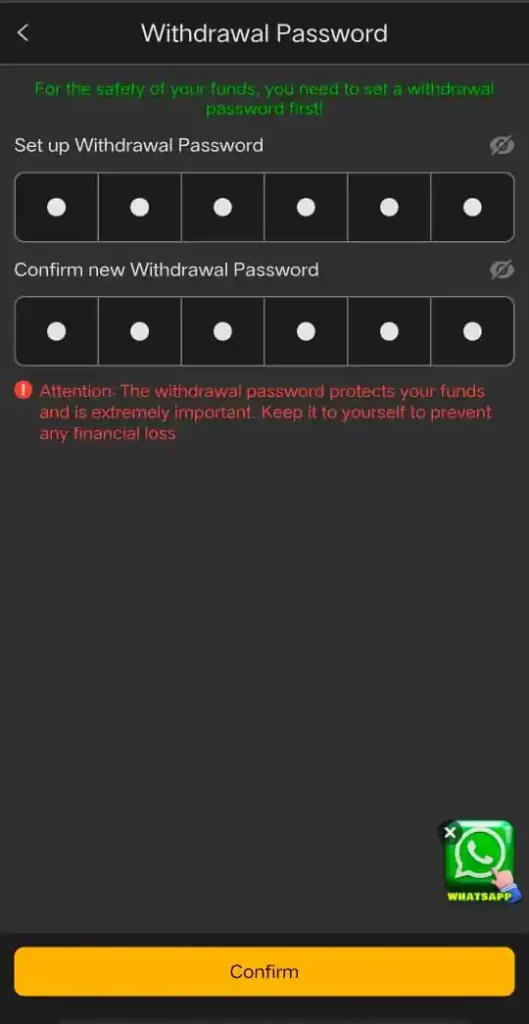 XP777 Game Withdrawal